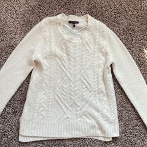 cozy cream colored sweater